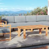 Pacific Teak Outdoor Sectional Set