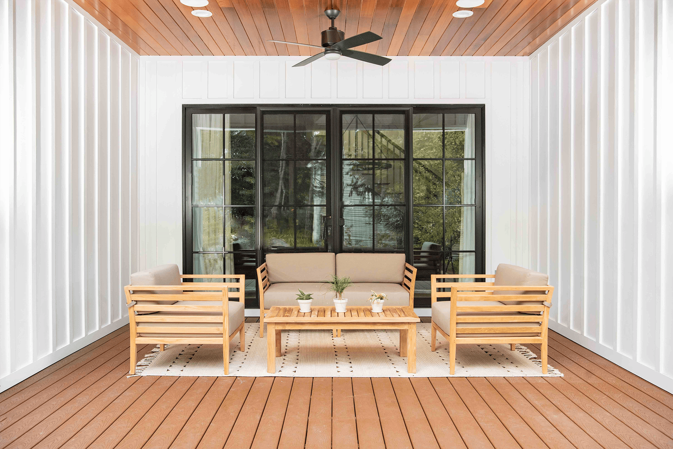Patio Furniture Loveseat Set
