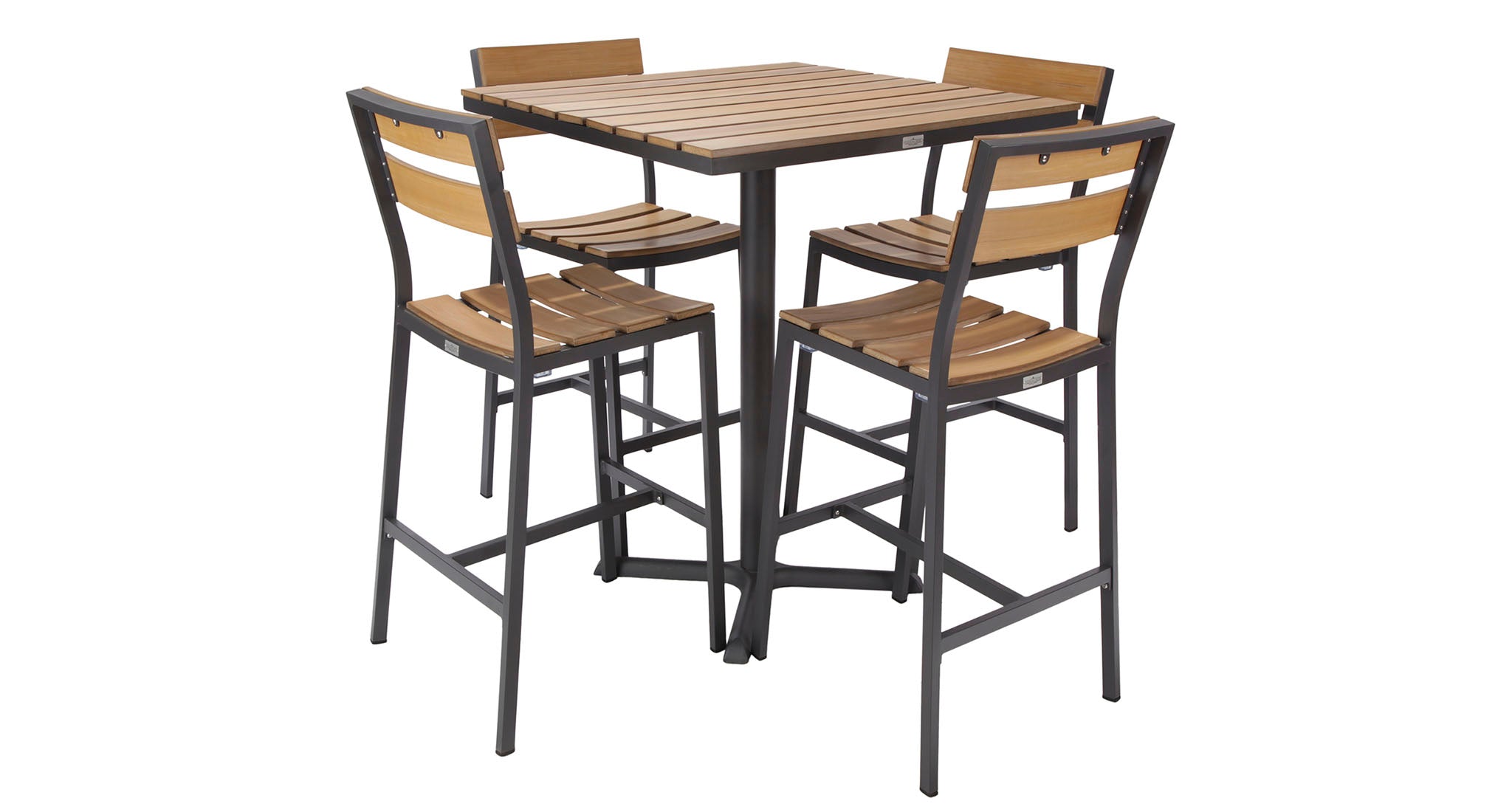 Asher outdoor 4 top bar set 2