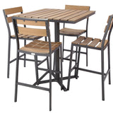 Asher outdoor 4 top bar set 3