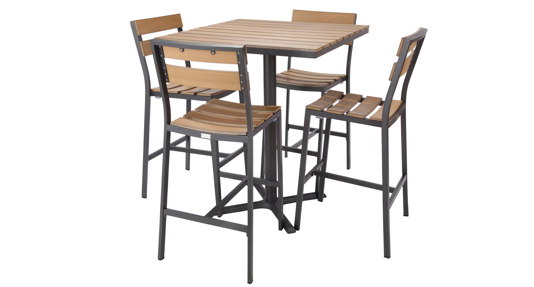 Asher outdoor 4 top bar set