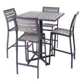 Mason outdoor 4 top bar set