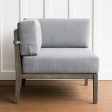 Fiji Teak & Rope Outdoor Loveseat