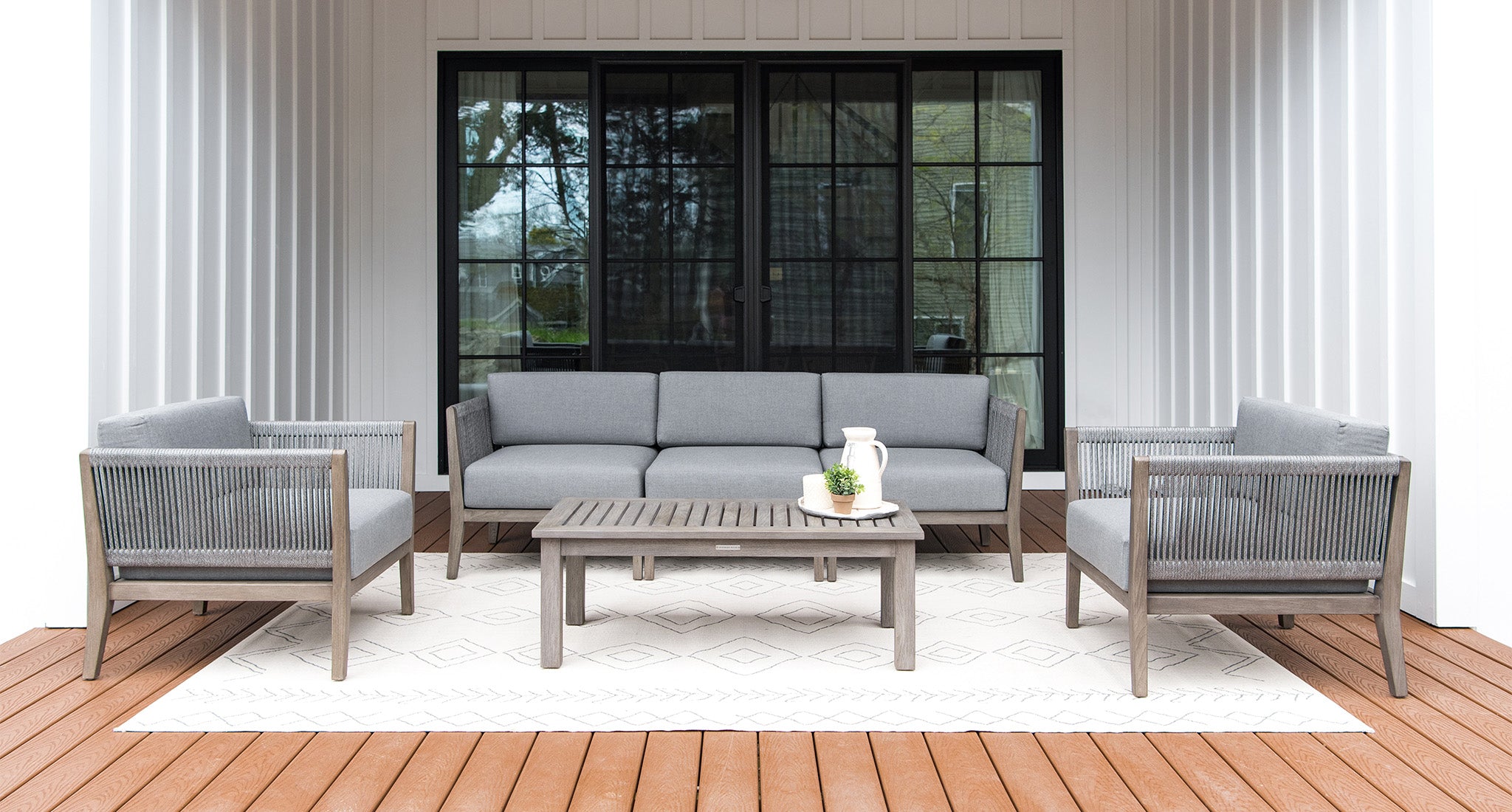 Fiji Outdoor Sofa & Club Chair Set