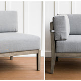 Fiji Teak & Rope Outdoor Sofa