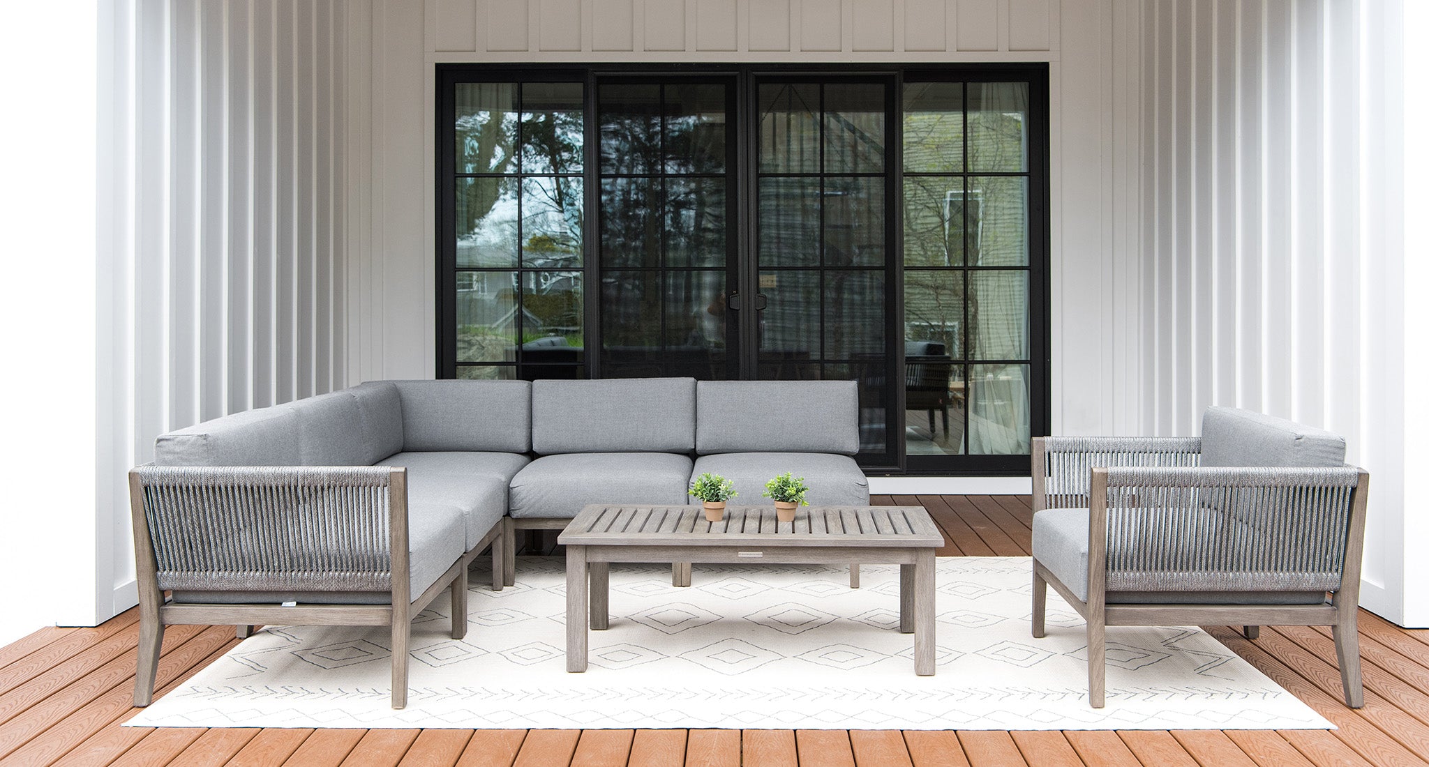 Fiji outdoor sectional set