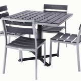 Milloy outdoor 4 top dining set