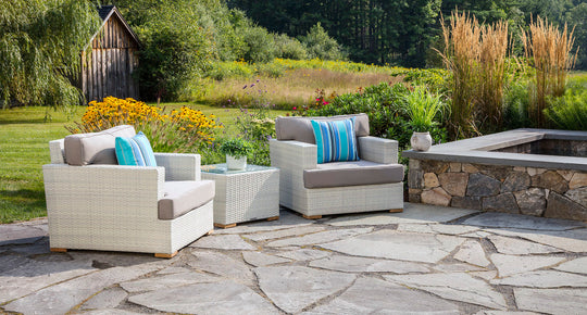 garden furniture ideas with outdoor club chairs