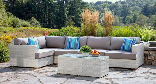outdoor wicker patio furniture ideas