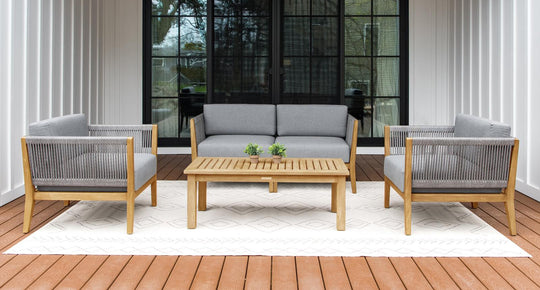 Top Reasons What Makes Teak and Rope Outdoor Furniture Stand Out from the Rest