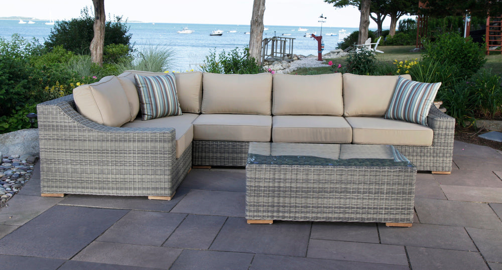 Corsica Outdoor Sectional with Extender
