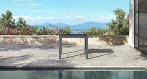 Pacific Aluminum Outdoor Dining Set for 4