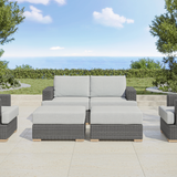 Amalfi Outdoor Loveseat & Club Chair Set