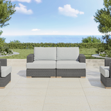 Amalfi Outdoor Loveseat & Club Chair Set