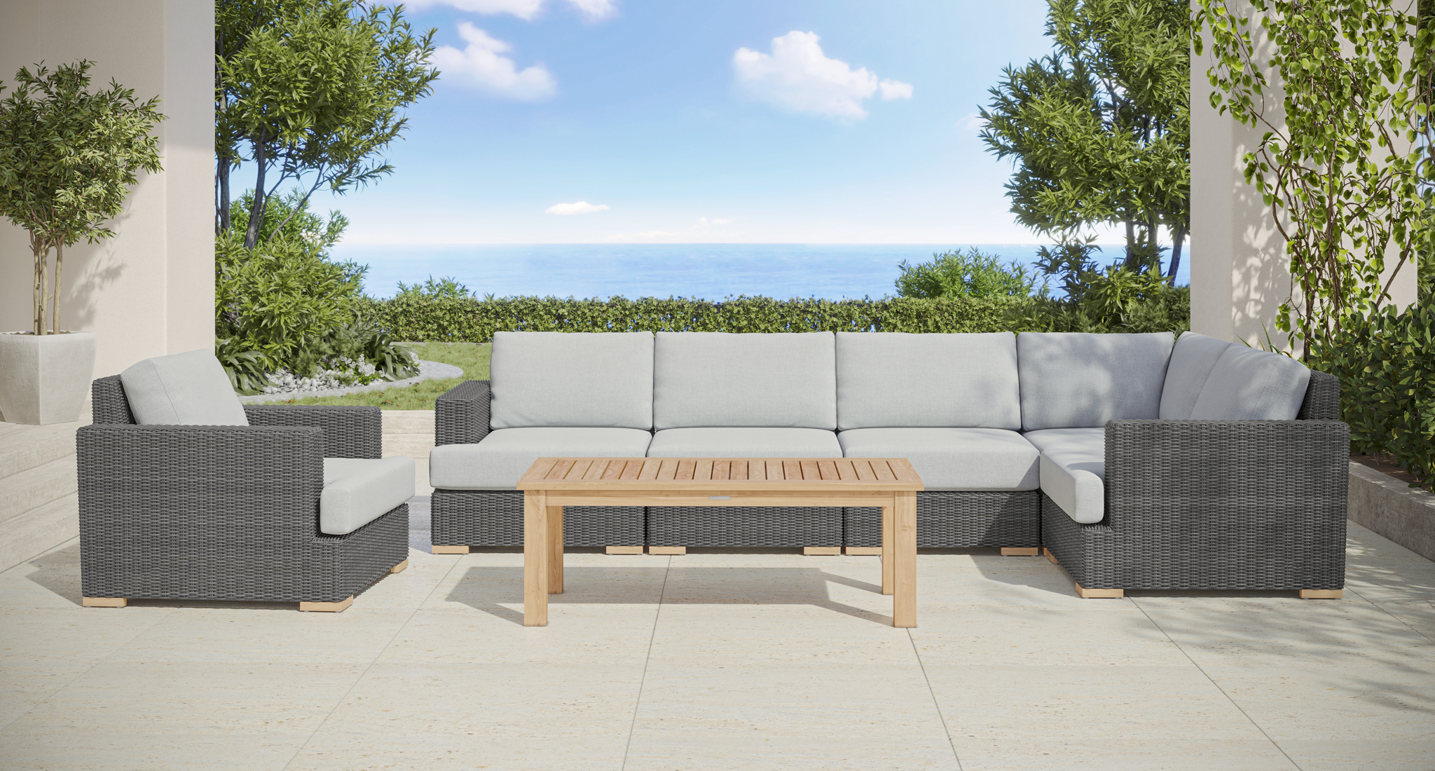 Amalfi Outdoor Sectional Set