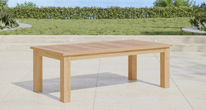 teak coffee table