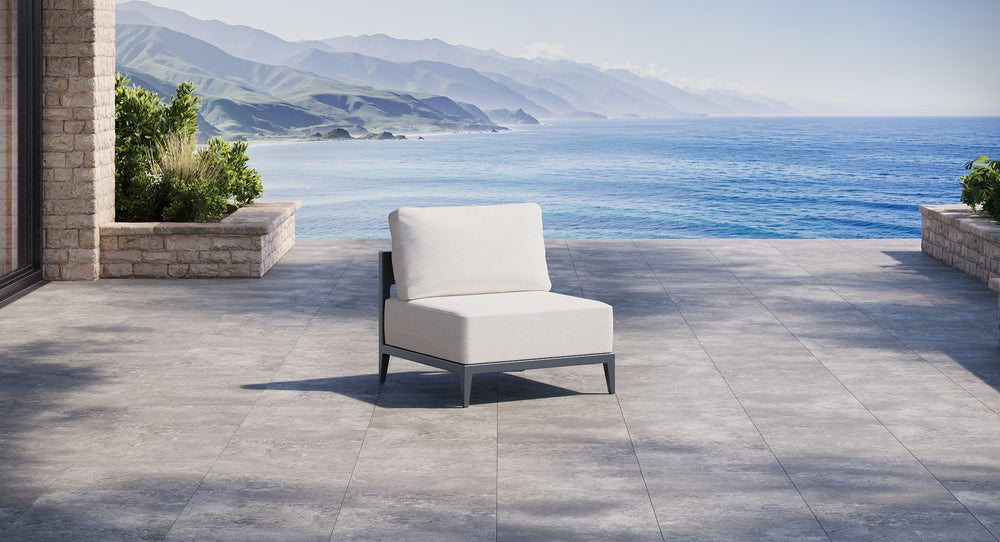 Atlantic Aluminum Outdoor Armless Piece