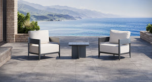 Atlantic Aluminum Outdoor Club Chair Set