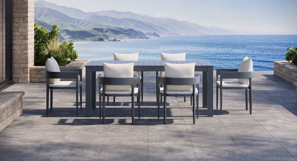 Atlantic Aluminum Outdoor Dining Set for 6