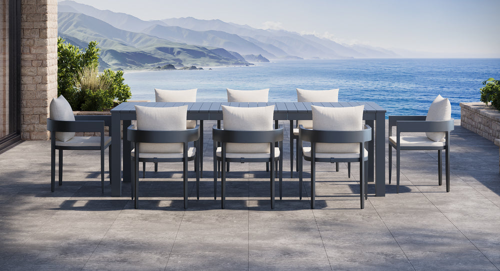 Atlantic Aluminum Outdoor Dining Set for 8