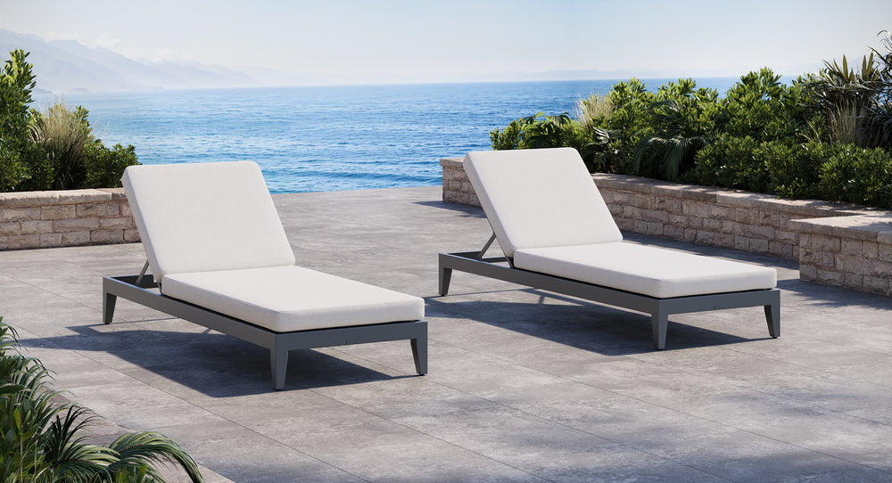 Atlantic Aluminum Outdoor Lounge Chair Set