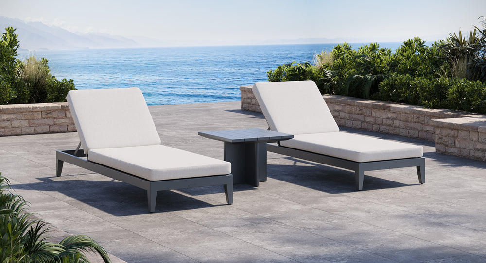 Atlantic Aluminum Outdoor Lounge Chair Set