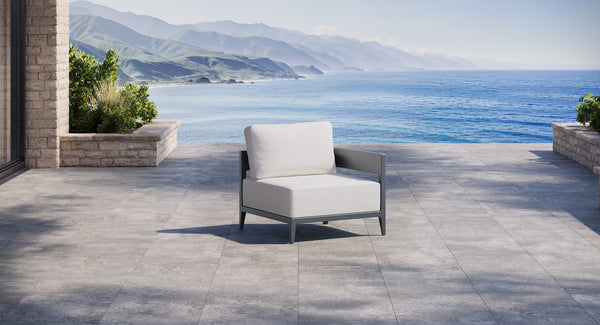 Atlantic Aluminum Outdoor Right Arm Piece