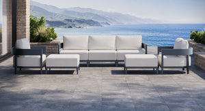 Atlantic Aluminum Outdoor Sofa & Club Chair Set