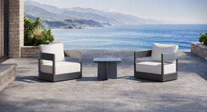 Atlantic Aluminum Outdoor Club Chair Set