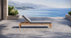 Pacific Teak Outdoor Lounge Chair
