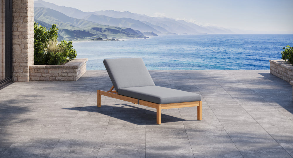 Pacific Teak Outdoor Lounge Chair
