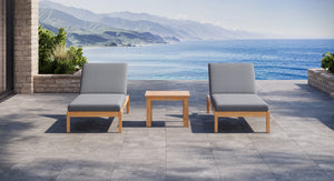 Bali Teak Outdoor Lounge Chair Set