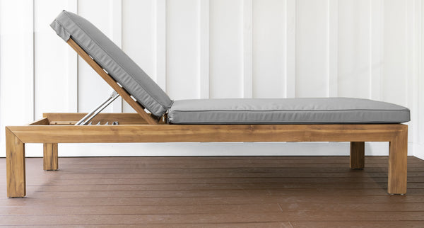 Capri Teak Outdoor Lounge Chair