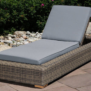 Corsica outdoor chaise lounge chair 3 - Sunbrella Cast Slate