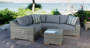 Corsica sectional - Sunbrella Cast Slate