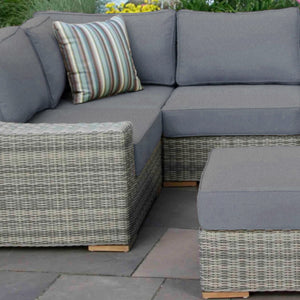 Corsica U shaped zoom - Sunbrella Cast Slate