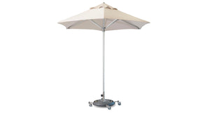 9 Ft. Round Outdoor Umbrella with Base