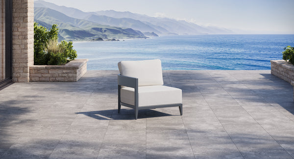 Atlantic Aluminum Outdoor Left Arm Piece