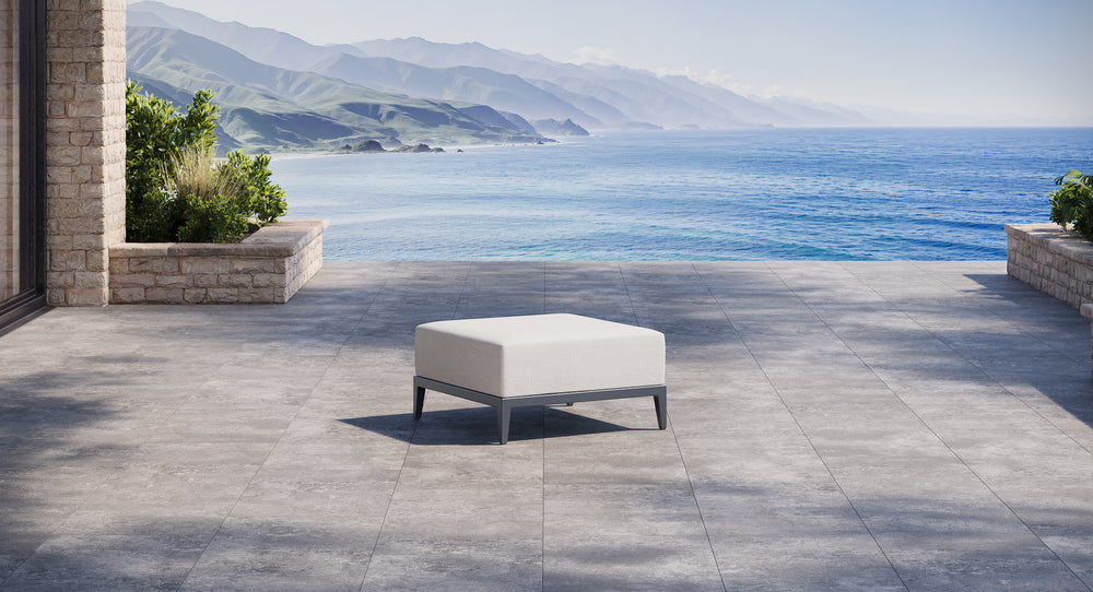 Atlantic Aluminum Outdoor Ottoman