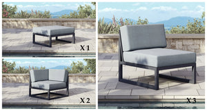 Pacific Aluminum Outdoor Daybed