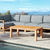 Pacific Teak Outdoor Sectional