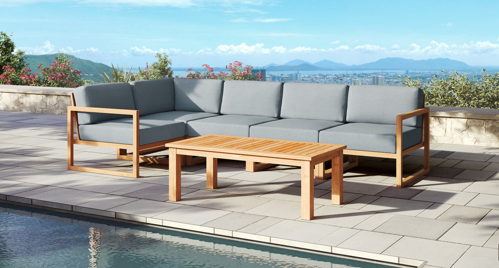 Pacific Teak Outdoor Sectional