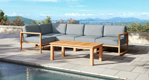 Pacific Teak Outdoor Sectional