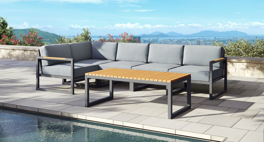Pacific Aluminum Outdoor Sectional