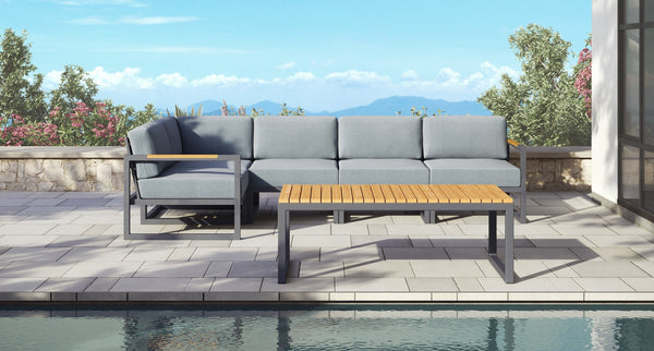 Pacific Aluminum Outdoor Sectional