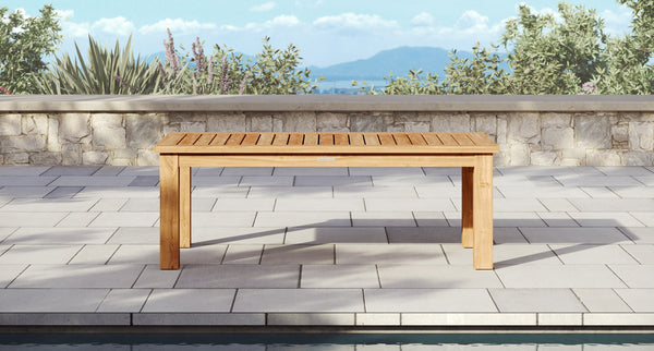 Pacific Teak Outdoor Sofa & Club Chair Set