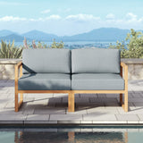 Pacific Teak Outdoor Loveseat