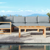 Pacific Teak Outdoor Sectional