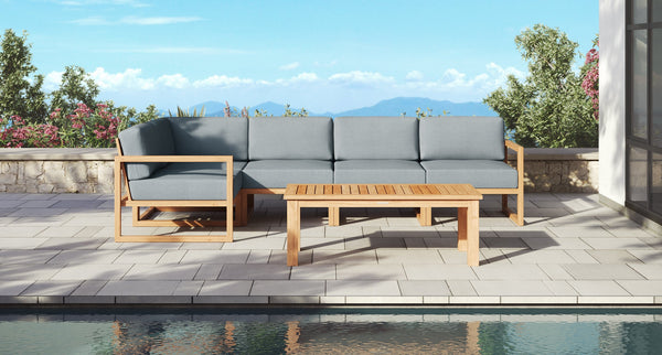 Pacific Teak Outdoor Sectional