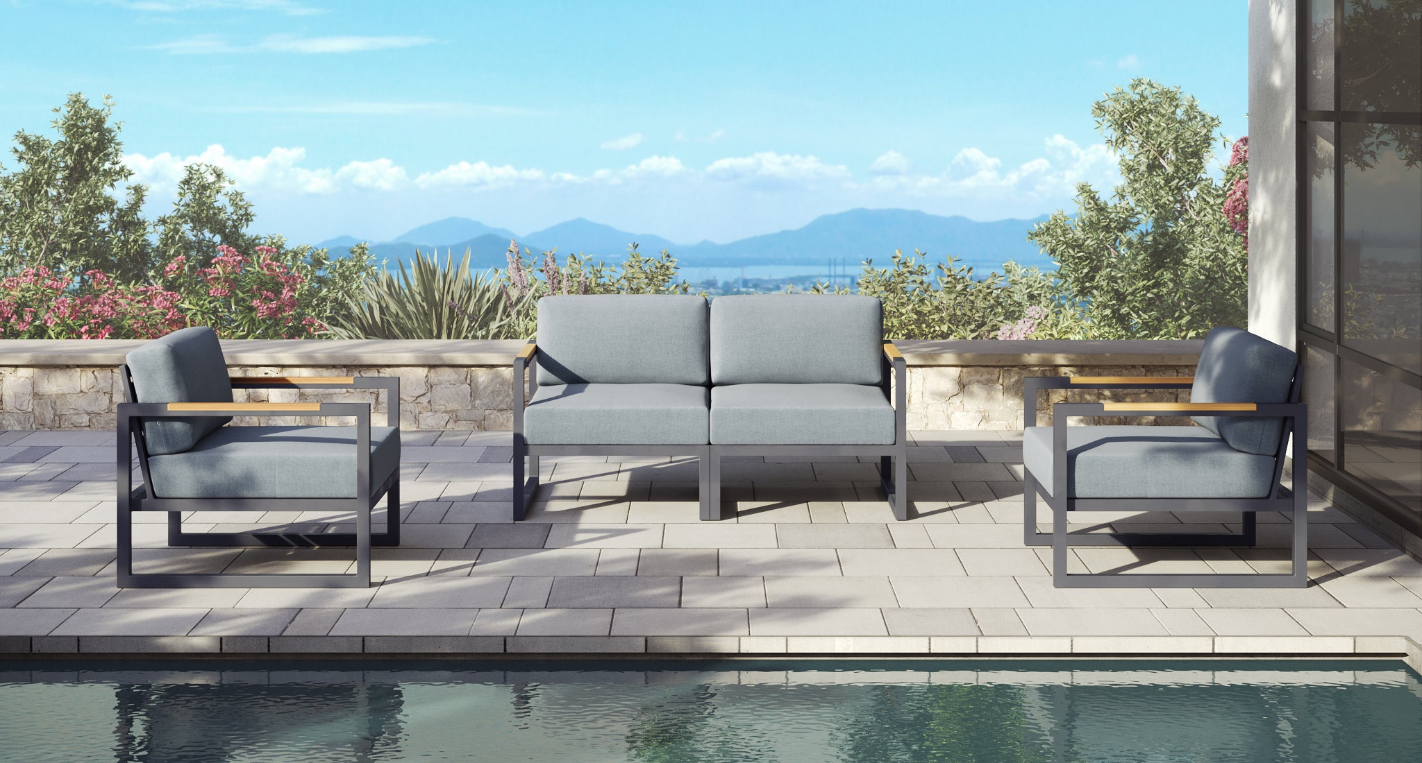 Pacific Aluminum Outdoor Furniture - Madbury Road
